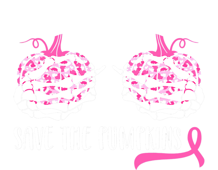 Save The Pumpkins Breast Cancer Awareness Halloween T-Shirt