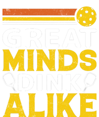 Pickleball Great Minds Drink Alike Pickleball Gift Canvas