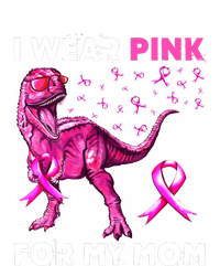 I Wear Pink For My Mom Dinosaur Breast Cancer Awareness Hoodie