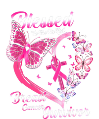 Pink Butterfly Blessed To Be Called Breast Cancer Survivor T-Shirt