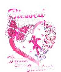 Blessed To Be Called Pink Butterfly Breast Cancer Survivor Tall T-Shirt