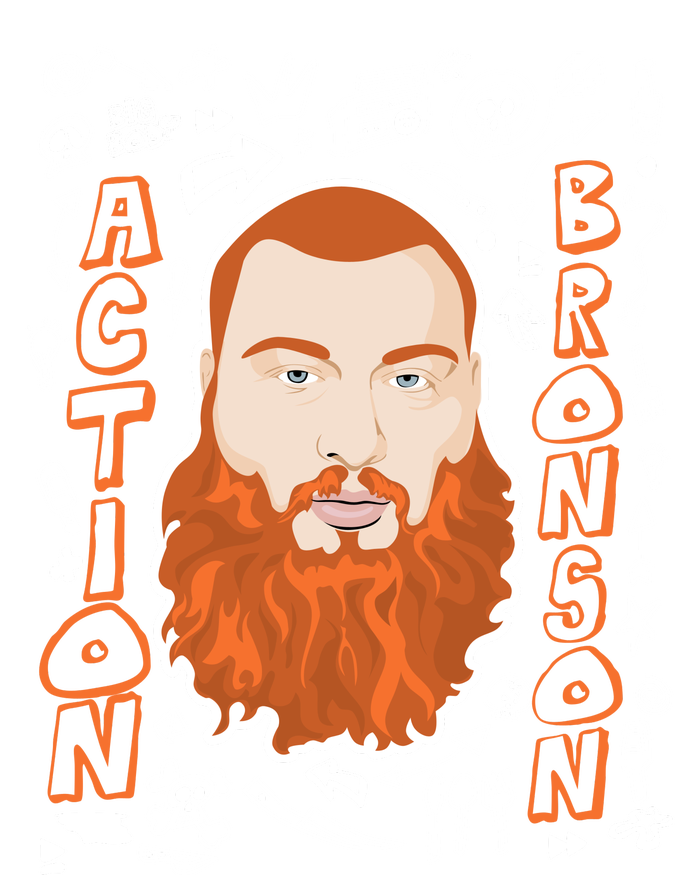 The Action Bronson Cool Vector Design Drawstring Bag