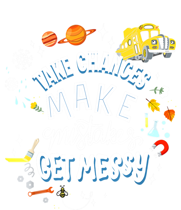 Take Chances Make Mistakes Get Messy For Women Women's Flannel Pajama Set