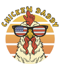 Chicken Daddy American Flag Funny Women's Fleece Hoodie