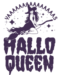 Funny Retro Halloween Yaaas Hallo Queen Witch T-Shirt