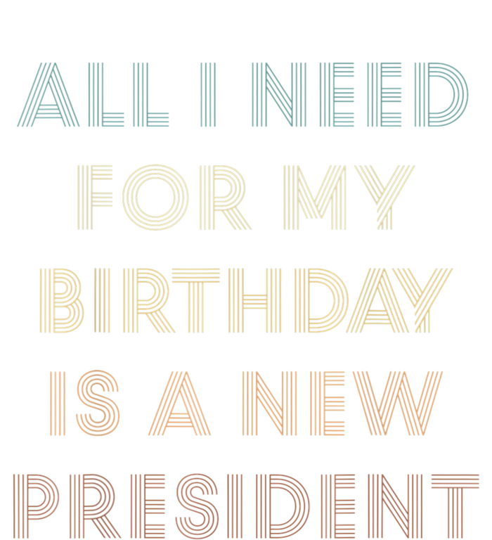 ANTI BIDEN ALL I WANT FOR MY BIRTHDAY IS A NEW PRESIDENT Poster