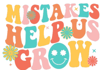 Retro 1960s Hippie Mistakes Help Us Grow T-Shirt