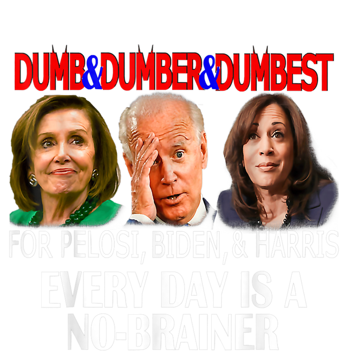 Anti Pelosi, Biden, Harris Are Dumb & Dumber & Dumbest Funny Mousepad