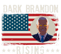 Dark Brandon Rising Anti Joe Biden Distressed USA American Flag Premium Hoodie