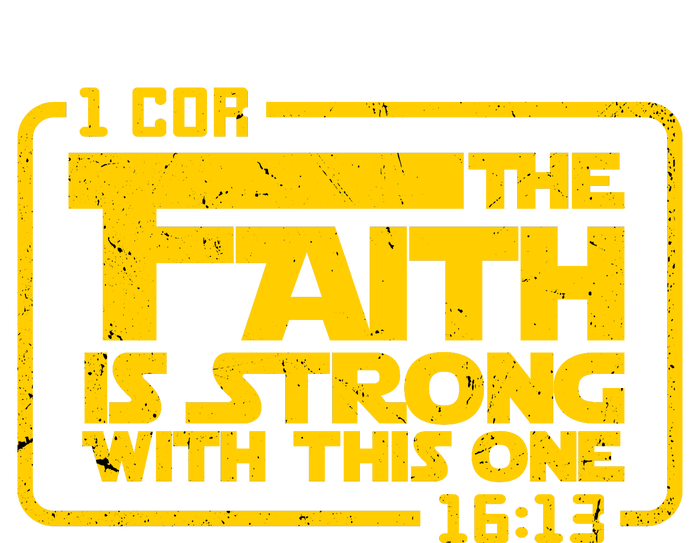 The Faith Is Strong With This One Funny Christian Tie-Dye Long Sleeve Shirt