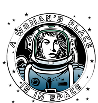 A Woman's Place Is In Space Magnet