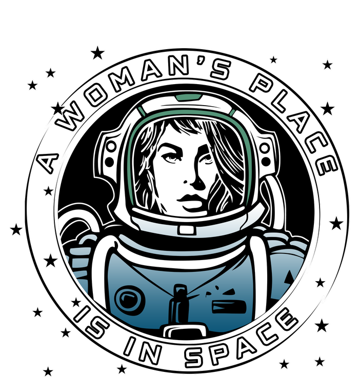 A Woman's Place Is In Space Magnet