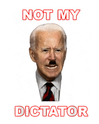 PedoHitler Not My dictator Funny Anti Joe Biden Poster