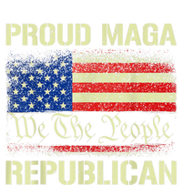 Proud MAGA Republican Flag| Anti Donkey Pox Disease 2024 Magnet