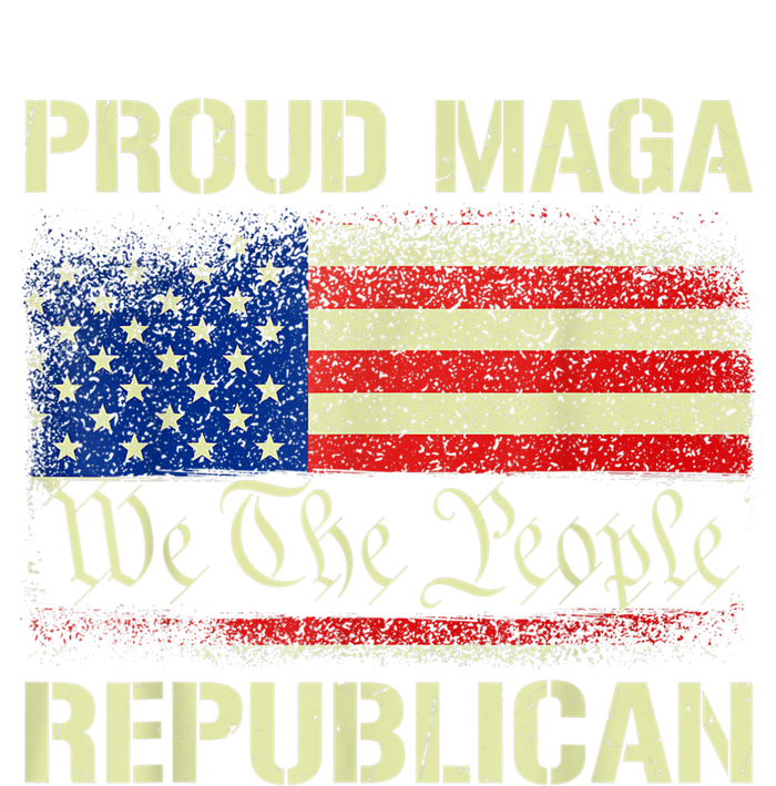 Proud MAGA Republican Flag| Anti Donkey Pox Disease 2024 Magnet