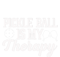 Funny Pickleball Is My Therapy Pickleball Player Humor Enza Ladies Jersey Football T-Shirt