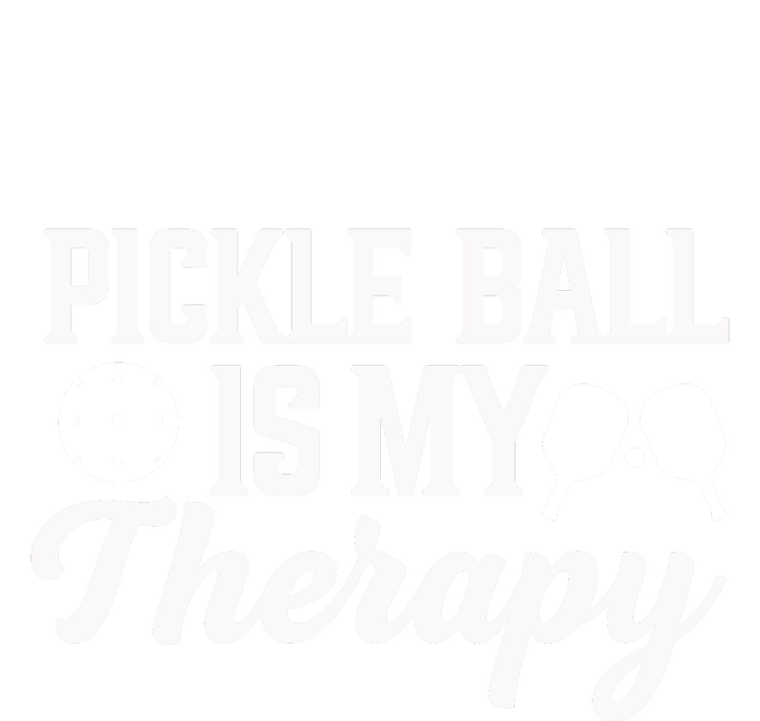 Funny Pickleball Is My Therapy Pickleball Player Humor Enza Ladies Jersey Football T-Shirt