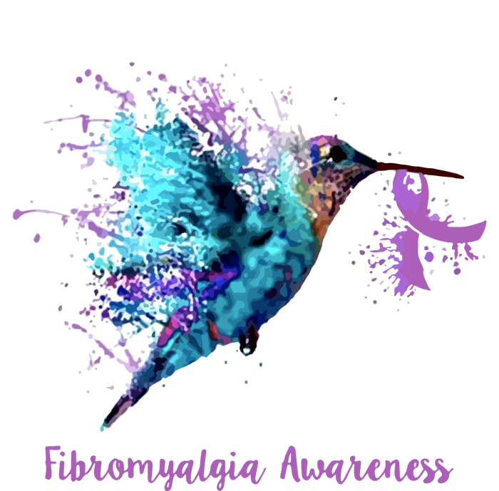 Fibromyalgia Awareness Bird Cancer Nurse Long Sleeve Shirt