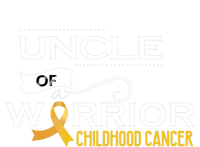 Childhood Cancer Awareness Uncle Of A Warrior T-Shirt