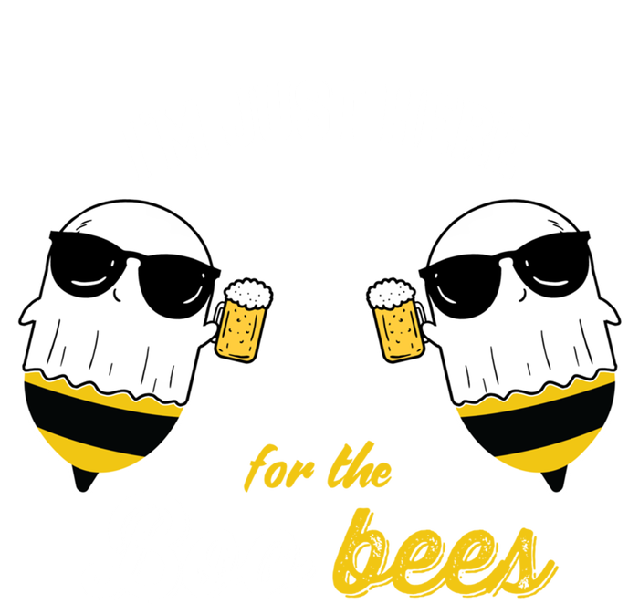 I'm Just Here For The Boo Bees Halloween Ghost Gift Mesh Reversible Basketball Jersey Tank