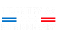 Non Bidenary Shirt I Identify As Non Bidenary Anti Biden American US Flag Women's Perfect Tri Rocker Tank