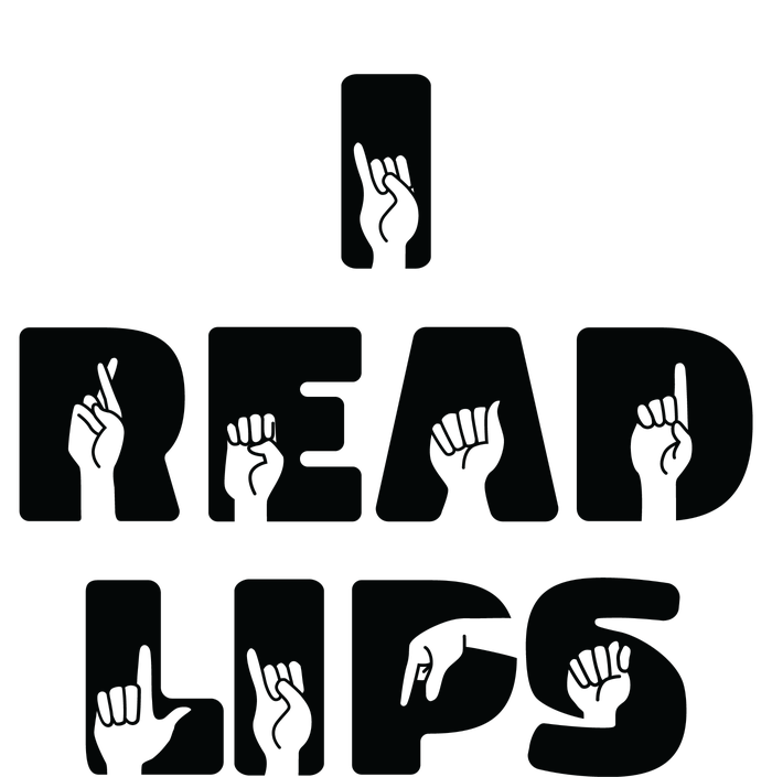 I Read Lips Sign Language Awareness Baby Bodysuit