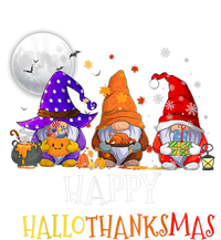 Happy Hallothanksmas Gnomes Halloween Christmas Thanksgiving Tie-Dye Long Sleeve Shirt