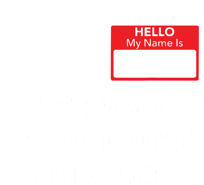 Halloween Karen Costume Women Can I Speak To The Manager Kids T-Shirt