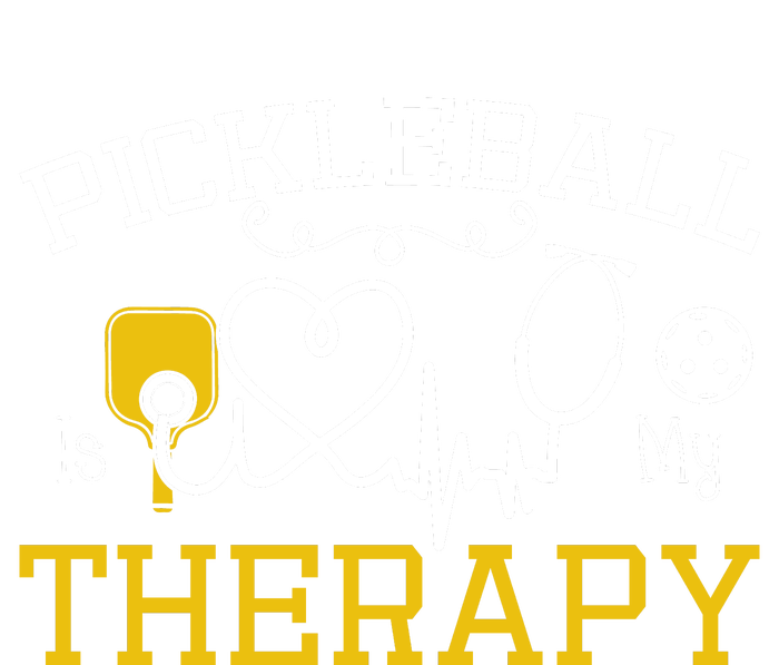 Funny Pickleball Is My Therapy Pickleball Player Humor Wool Snapback Cap