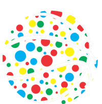 Polka Dots Basketball International Dot Day Magnet