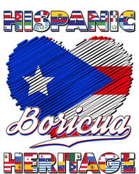 Hispanic Heritage Month Boricua Puerto Rico Flag Tall Long Sleeve T-Shirt