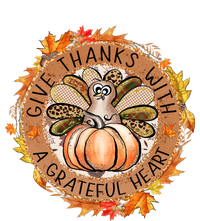 Give A Thanks With Grateful Heart Thanksgiving Thankful Turkey Hoodie