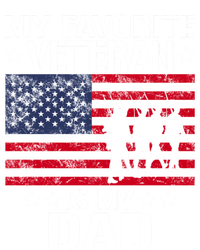 Father Veterans Day My Favorite Veteran Is My Dad Funny Gift Poster