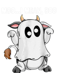 Ghost Cow Moo I Mean Boo Funny Halloween Cow Boo Meaningful Gift Ladies Long Sleeve Shirt