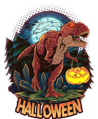 Cool Creepy Trex Dinosaur Halloween Ladies Essential Flowy Tank