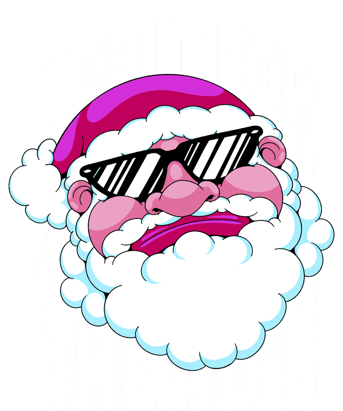 I DO It For The Ho's Funny Santa Claus Women's V-Neck T-Shirt