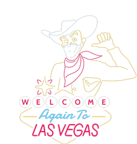 Welcome To Las Vegas Again Neon Sign Toddler T-Shirt