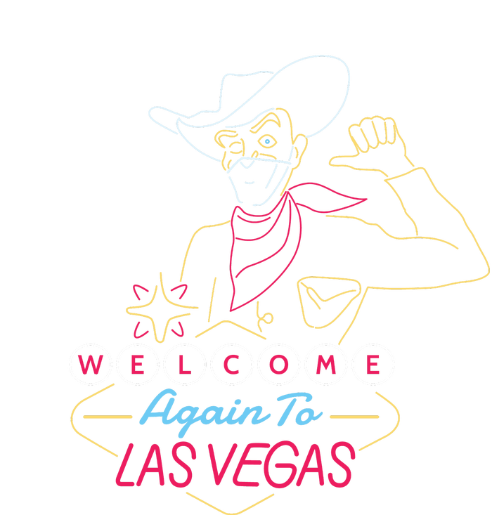 Welcome To Las Vegas Again Neon Sign Toddler T-Shirt