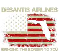 DeSantis Airlines Bringing The Border To You Funny DeSantis Tie Dye Hoodie