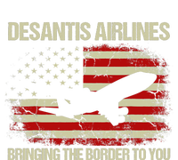 DeSantis Airlines Bringing The Border To You Funny DeSantis Kids Long Sleeve Shirt