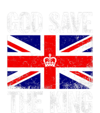 God Save The King Charles III Tee UK Flag Top King Charles T-Shirt