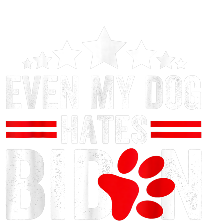 Even My Dog Hates Biden Funny Tank Top