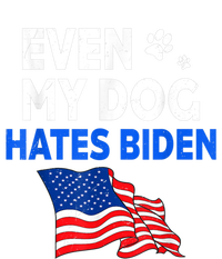 Even My Dog Hates Biden USA Flag T-Shirt