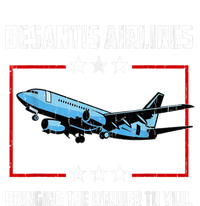 Desantis Airlines Bringing The Border To You Retro USA Flag Kids Hoodie