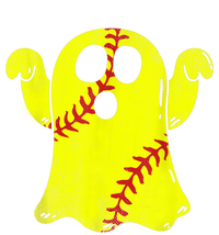 Softball Ghost Softball Lover Halloween Costume T-Shirt