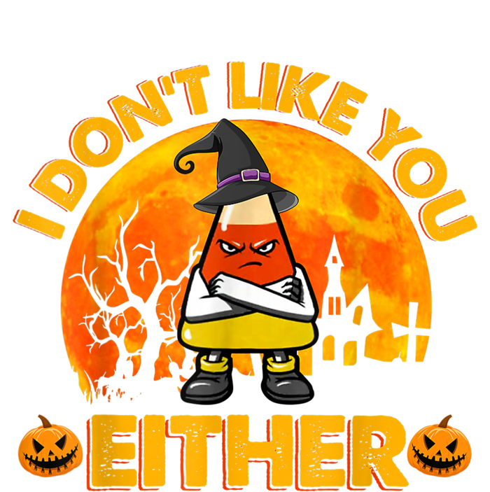 I Don't Like You Either Funny Halloween Candy Corn Daily Commute Backpack