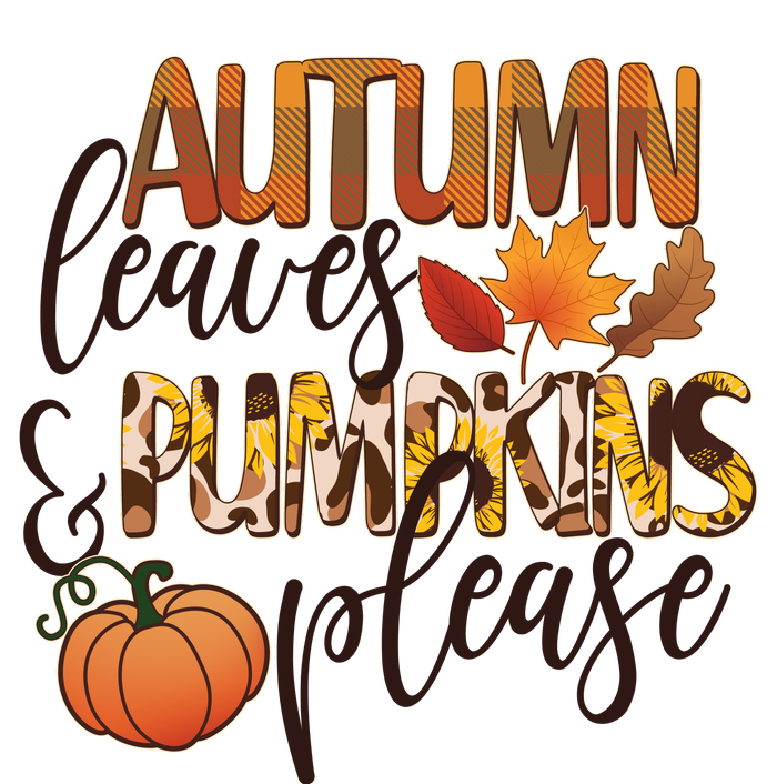 Cute Autumn Leaves And Pumpkins Please Tie Dye Hoodie