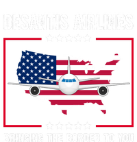 Desantis Airlines Brining The Border To You American Flag Tank Top