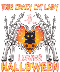 Funny Halloween This Crazy Cat Lady Loves Halloween T-Shirt