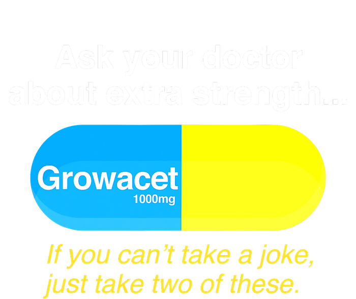 Ask Your Doctor About Extra Strength Growacet Full Zip Hoodie